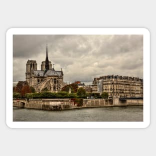 Facing Notre-Dame From Pont De La Tournelle - 1 © Sticker